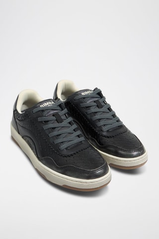 Sneakers in pelle - Nero