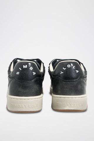 Sneakers in pelle - Nero