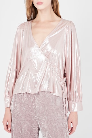 Top in velluto - Rosa