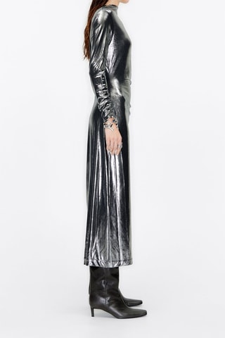 Abito midi - Argentato