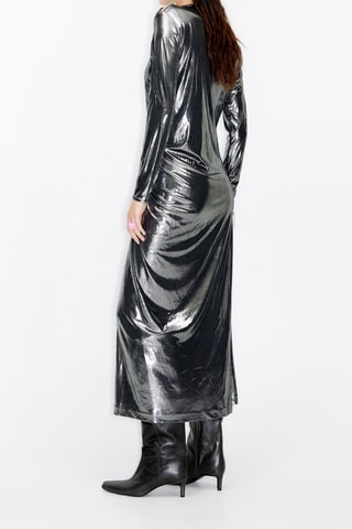 Abito midi - Argentato