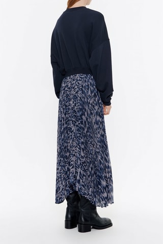 Abito effetto trompe-l’œil - Navy