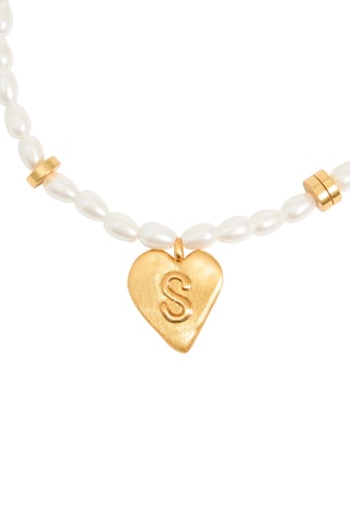 Bracciale - Bianco e dorato