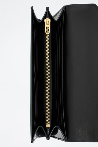 Portafoglio in pelle - Nero