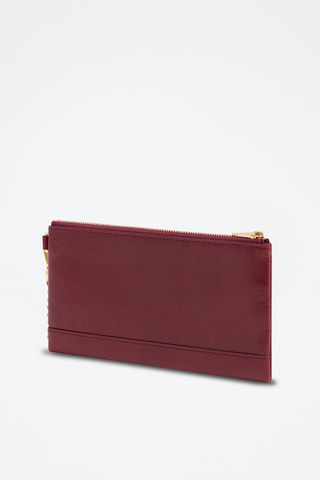 Pochette in pelle - Bordeaux