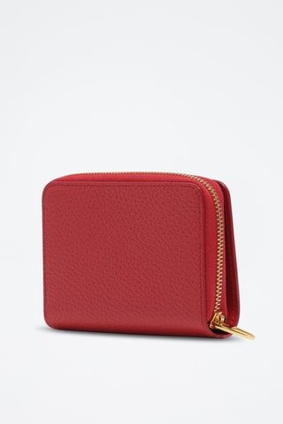 Portafoglio in pelle - Rosso