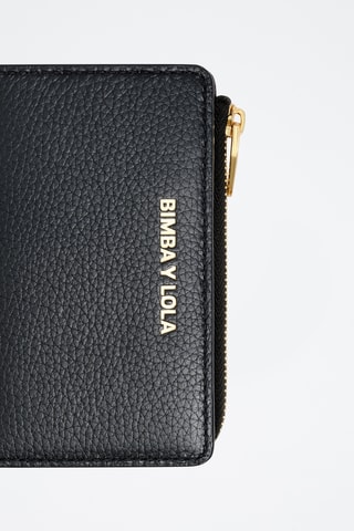 Portafoglio in pelle - Nero