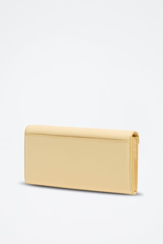Portafoglio in pelle - Giallo
