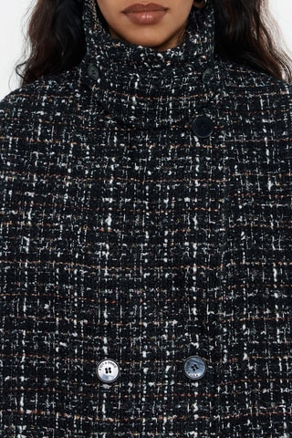 Cappotto in lana - Nero