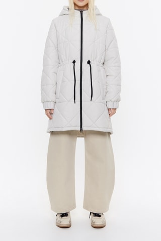 Piumino lungo - Bianco