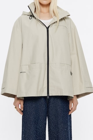 Giacca con cappuccio - Beige