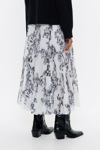 Gonna plissé - Grigio scuro