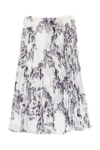 Gonna plissé - Grigio scuro