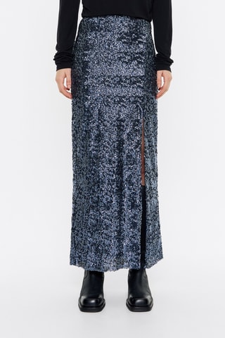 Gonna midi - Cobalto