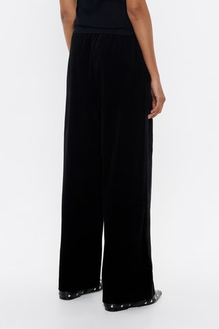 Pantaloni in velluto - Nero