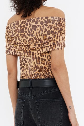 Top - Marrone chiaro e marrone scuro