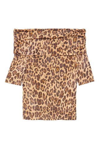 Top - Marrone chiaro e marrone scuro