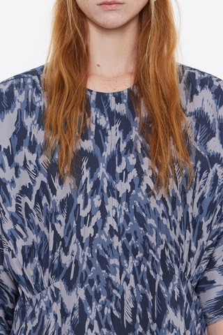 Abito taglio dritto - Blu elettrico