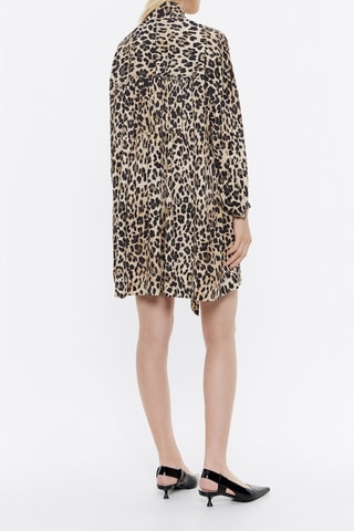 Abito taglio dritto - Marrone