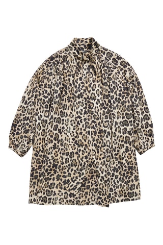 Abito taglio dritto - Marrone