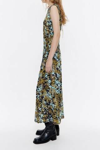 Abito midi - Verde chiaro