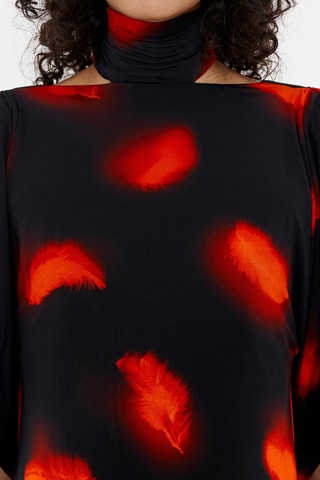 Abito taglio dritto - Nero