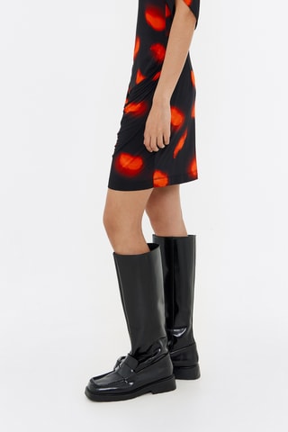 Abito taglio dritto - Nero