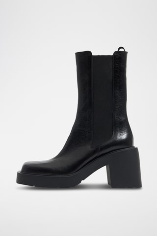 Stivaletti Beatles in pelle d’agnello - Nero