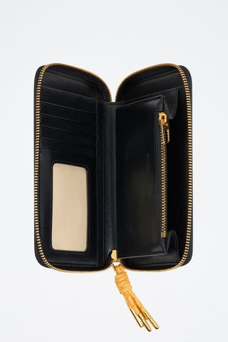 Portafoglio in pelle - Nero