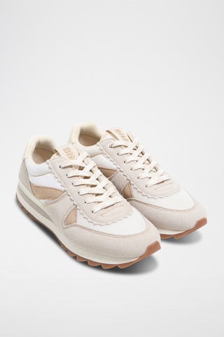 Sneakers in pelle - Bianco