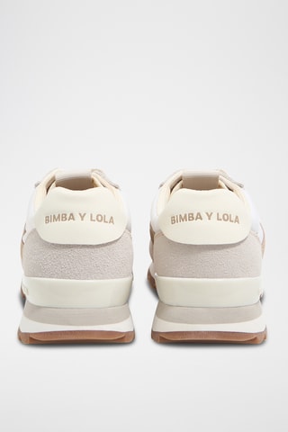 Sneakers in pelle - Bianco