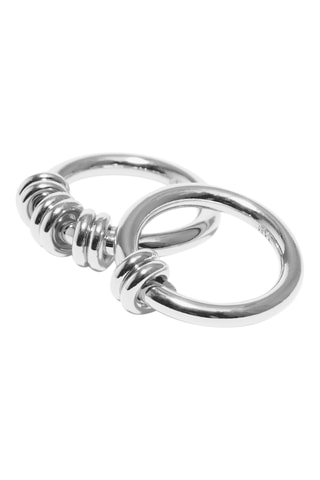 2 anelli - Argentato