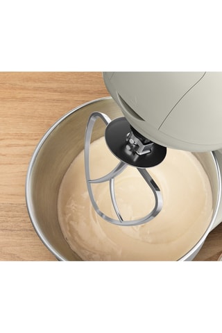 Robot pâtissier Bake Essential avec bol en acier inoxydable - 4,8 l - 800 W - 6 vitesses - Blanc