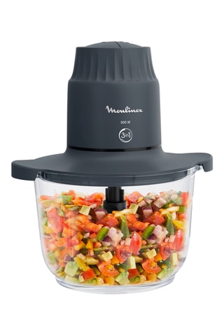 Hachoir en acier inoxydable Choppeo - 2 l - 500 W - 2 vitesses