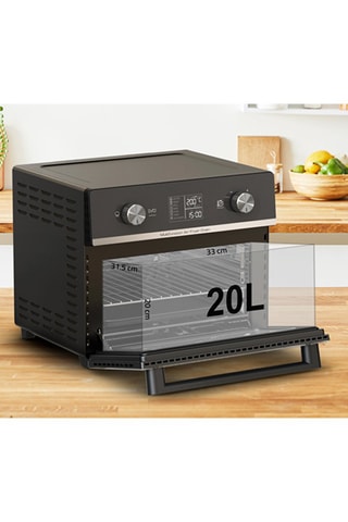 Four et friteuse à air 2-en-1 Easy Fry - 1800 W - 20 l