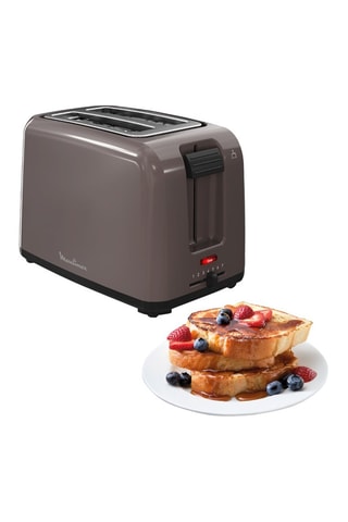 Grille-pain Rio - 800 W - 2 fentes - Marron