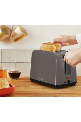 Grille-pain Rio - 800 W - 2 fentes - Marron