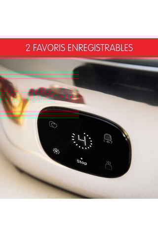 Grille-pain Majestuo - 1050 W - 2 fentes - Gris