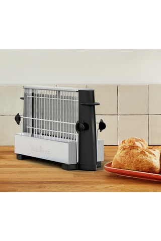 Grille-pain Vintage - 760 W - 1 fente - Gris