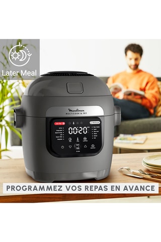 Multicook & Fry avec spatule longue - 6 l - 1200 W
