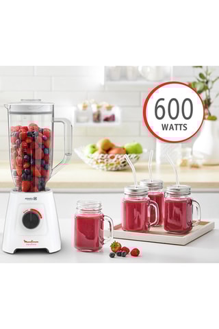 Blender XXL - 2,8 l - 600 W - 2 vitesses - Blanc