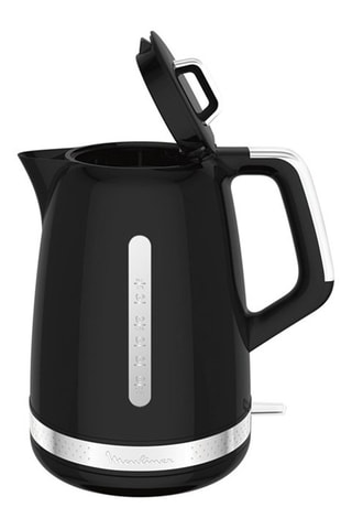 Bouilloire électrique sans fil Soleil - 1,7 l - 2400 W - Argenté et noir