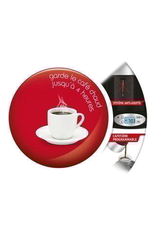 Cafetière Subito isotherme - 90 cl - 800 W - Gris