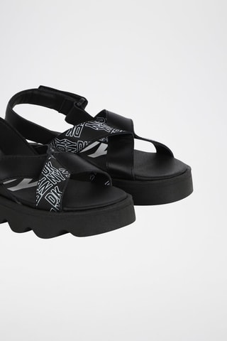 Leren Sandalen - Zwart - DKNY