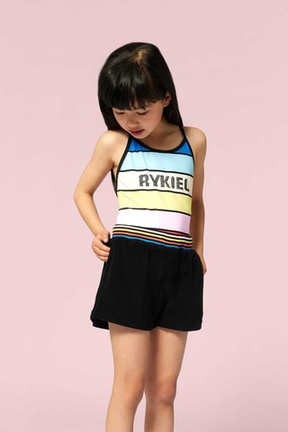 Badpak - Wit en Kobaltblauw - Sonia Rykiel