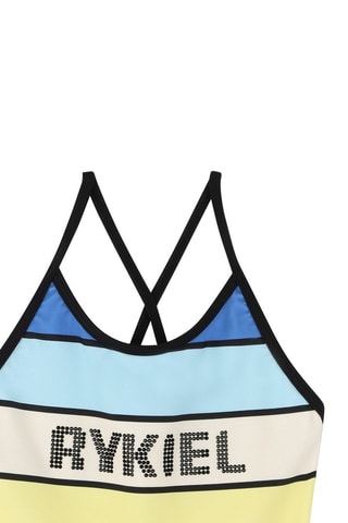 Badpak - Wit en Kobaltblauw - Sonia Rykiel