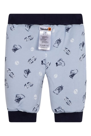 Dubbelzijdige Biologisch Katoenen Joggingbroek Hemelsblauw en Marineblauw