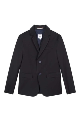 Wollen Jasje Marineblauw - Hugo Boss - Boss