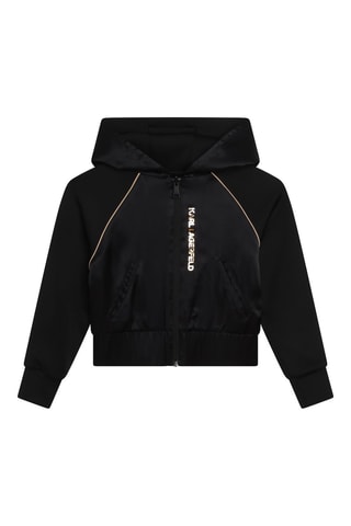 Jasje met Capuchon Zwart - Karl Lagerfeld,