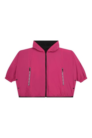 Dubbelzijdig Windjack met Capuchon Roze en Zwart - DKNY